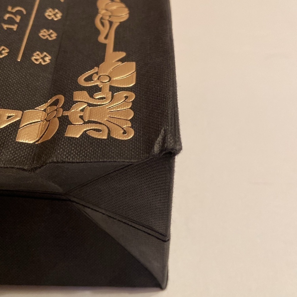 Bulgari Shopping Bag, Box, Receipt Holder, Black and Gold - Picture 5 of 5